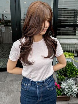 アンドファインヘアービューティー(AND FINE hair beauty) 韓国風レイヤーカット