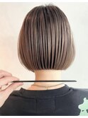 ハイライトバレイヤージュダブルカラーショートカット30代40代