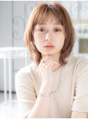 八潮/髪質改善/ミルクティーピンク×レイヤーボブウルフl