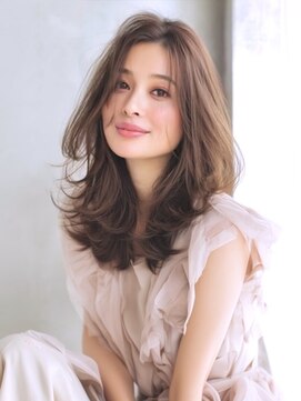 アルトリスト(Altruist Aging×HAIR&SPA) ★ダークアッシュ大人ガーリーボブ着物ミディアムレイヤーカット