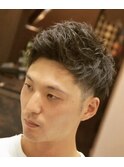 ツーブロック×アップバングショート <高松> <理容室>