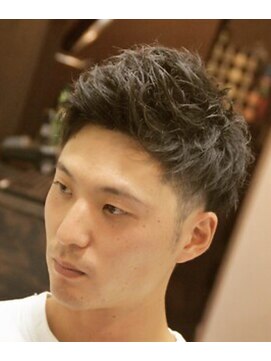 バーバースタイルズ 高松店 ツーブロック×アップバングショート <高松> <理容室>