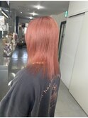 ハイライトカラーミルクティーベージュレイヤーカット