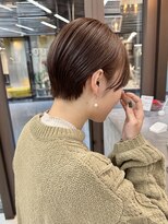 ミィ 表参道(mee.)&nbsp;似合わせカット ショートボブ ショートヘア ハンサムショート