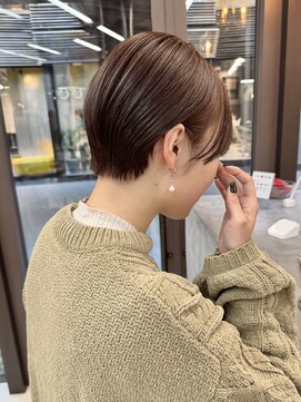 ミィ 表参道(mee.) 似合わせカット ショートボブ ショートヘア ハンサムショート