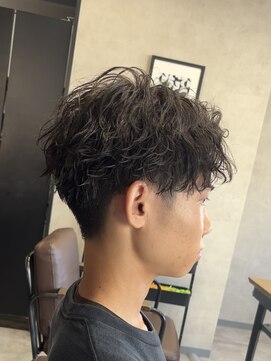 フレイム(FLAME) 波巻きパーマツイストスパイラルパーマメンズ東区新潟駅