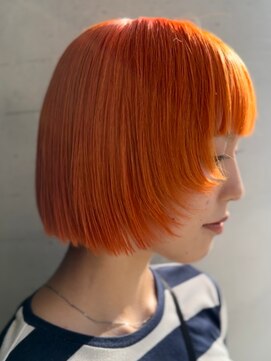 サーカス(circus) オレンジ/ボブ/フェイスレイヤー
