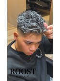 MEN’S HAIR/波巻ツイストスパイラル/フェザーパーマ/眉毛/原宿