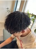 黒髪/クラゲヘアー/オリーブグレー/小顔/ココアベージュ/一宮