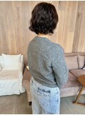 ゆるっと大人ボブパーマ