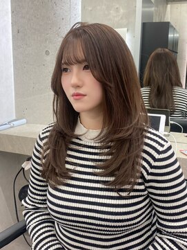 ローレン(Lolen.) ハッシュカット×ヘーゼルブラウン sayuri