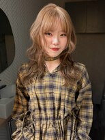 アロ 大阪梅田(alo)&nbsp;【momoa】ブラウンベージュ《ブリーチ/大阪梅田》