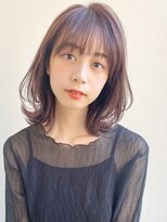 トゥーナ 表参道(tona)&nbsp;ミディアムレイヤー、外ハネボブ、グレージュ、脱白髪染め☆