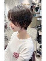 シャンプーボーイ 佐賀(SHAMPOO BOY)&nbsp;大人ショートボブ丸みショートカットマッシュショート前髪あり