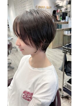 シャンプーボーイ 佐賀(SHAMPOO BOY) 大人ショートボブ丸みショートカットマッシュショート前髪あり
