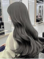 ネハス 名古屋栄店(nehus.)&nbsp;学割/ミルクティー/ブリーチカラー/ウルフカット/レイヤーカット