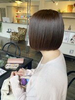 ココロヘアー 住吉店(Cocolo hair)&nbsp;艶感ボブ×ナチュラルブラウンカラー