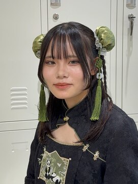 フェイス 石川町 (FACE) チャイナヘア！お出かけヘアセットもお任せください！