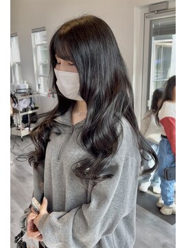 レポ(LEPO) ロングとブルーブラック