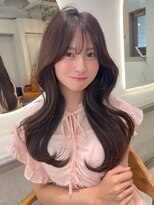 アプリ 大宮西口(appri)&nbsp;２５韓国風ロングレイヤー顔まわりカット艶髪透明感カラー大宮