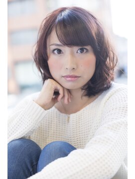 ヘアールーム プリズム(Hair room Prism) ふんわりウェービーボブ