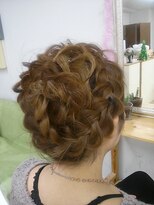 ヘアアンドメイク ゼン ヨコハマ(Hair&Make ZEN YOKOHAMA) 【ZEN横浜関内】ショート編み込みアップスタイル