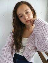 オーサム(AWESOME)&nbsp;《AWESOME》センターパート × くせ毛ウェーブ