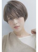 大人可愛い小顔マニッシュショート