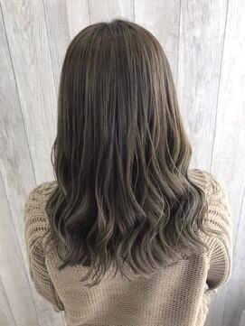 シエル 藤沢店(CIEL) グラデーションカラー×アディクシー×シルバーグレージュ