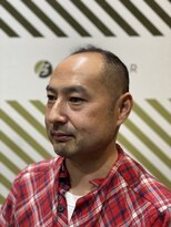 バーバーバー 千葉(BARBER-BAR)&nbsp;少し遊びを持たせたボウズスタイル
