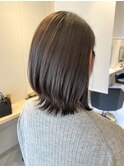 大人ミディアムレイヤー♪アッシュベージュ【西田辺】