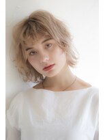 ミエルヘアーエスト 新宿店(mielhair est)&nbsp;外ハネハイトーンボブ