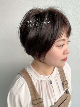 トリート 南行徳本店(TREAT) シンプルショート×大人ヘルシーヘア×シースルーバング/南行徳