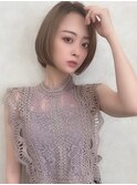 軽やかショートボブ