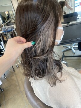 ソワンドゥブレス 瓜破店(soin de brace) インナーカラー