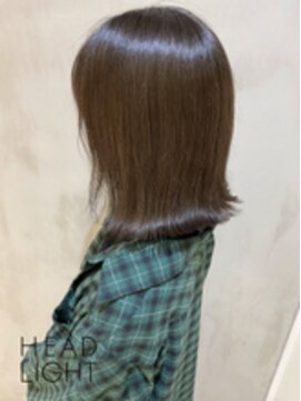 アーサス バイ ヘッドライト 岩見沢店(ursus by HEADLIGHT) 外ハネボブ×ベージュブラウン_SP20210606