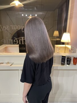 シェリ(che'rie) グレージュ×ストレート◎巻き髪◎
