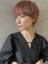 パーク(PARK)&nbsp;【PARK】ピンクベージュ×ワイドバング