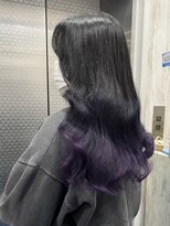 ホワイト 梅田(white)&nbsp;#パープル/グラデーションカラー