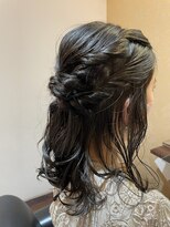 シャンティーク(shanteek)&nbsp;ハーフアップ