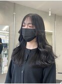大人韓国風巻き髪スタイル ×  グレージュカラー