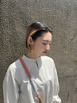 蜃気楼 （（（蜃気楼）））パツっと切りっぱなしボブ