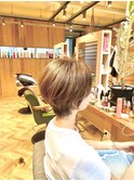 ベージュショート