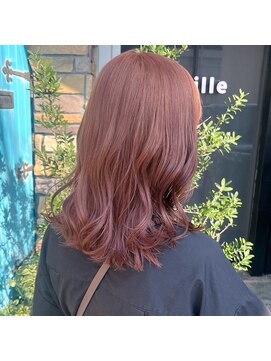 ミル 今治(1003 mille IMABALI) ピンクカラー/ピンクベージュ/ピンクコーラル