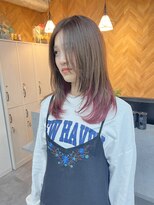 リズ(Li’s)&nbsp;レイヤーカット/インナーカラー/ザクザクレイヤー