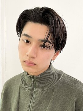 スー 渋谷(suu) メンズニュアンスパーマ波巻きスパイラルメンズパーマ