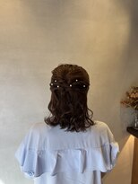 ニコ(NICO)&nbsp;ゆるふわハーフアップアレンジ