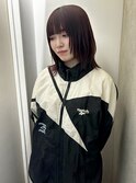 ボルドーカラー 酸性ストレート ウルフカット 吉祥寺《宮坂》