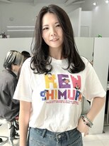 チグン(Jigun)&nbsp;韓国風センター分けレイヤー