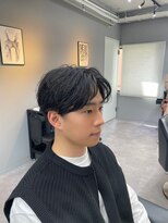 アンルポン 梅田(un le pont)&nbsp;【un le pont梅田】爽やかメンズセンターパート★